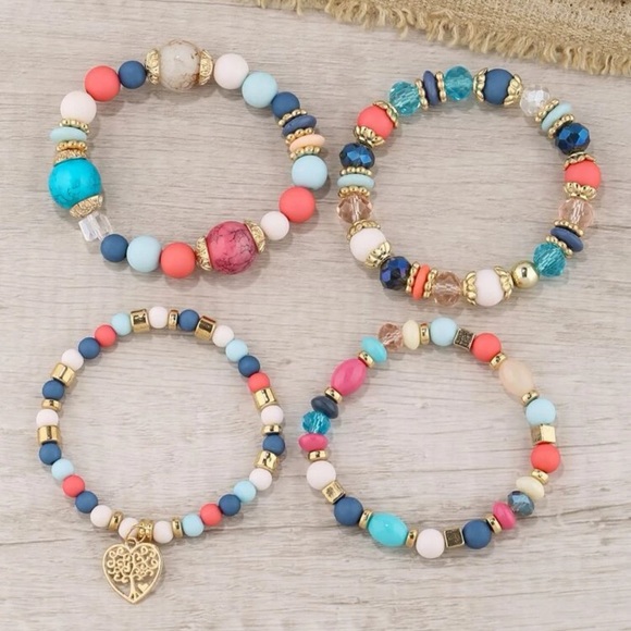 Colorful Bracelet Set - Picture 2 of 5